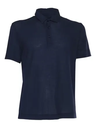 Tシャツ・カットソー BALLANTYNE Ultralight cotton polo shirt (B2W00018C23 13777) Signature Linwood Multi Stripe Mercerized Cotton Polo