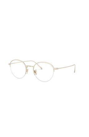 Giorgio Armani 50mm Round optical glasses in Gold at Nordstrom