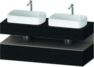 Duravit Qatego Consola Mueble Bajo Lavabo, 2 Extensiones, 2 - Duravit
