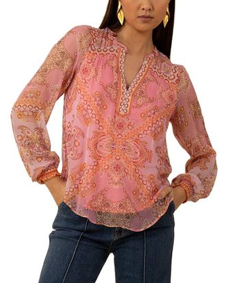 Hale Bob Silk Renata Blouse