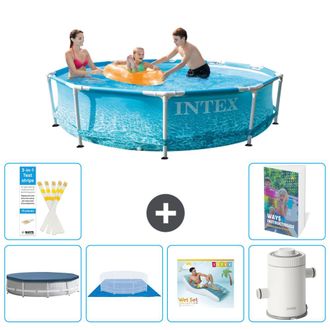 Intex Piscina Con Estructura Redonda - 305x76 Cm - 7-piezas S148