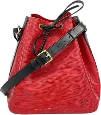 Louis Vuitton Pre-owned Bucket Bags, female, Red, Size: ONE SIZE Pre-owned Vintage Bucket Bag