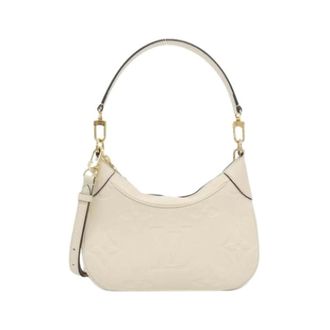 Louis Vuitton Pre-owned Shoulder Bag - Dames - Pre-owned - Beige - Maat: ONE Size Leer