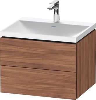 Duravit Duravit L-cube Conjunto En C Suspendido, 2 Cajones, Sin