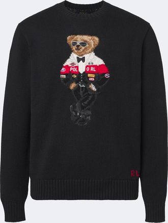 Polo Ralph Lauren Polo Bear cotton and cashmere sweater