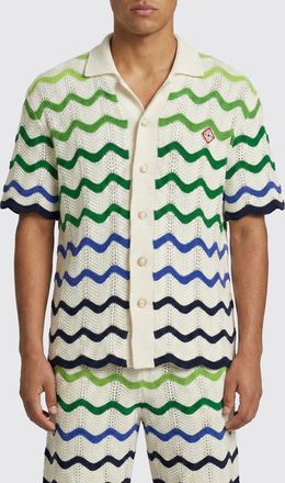 Casablanca Camicia Casablanca in maglia crochet