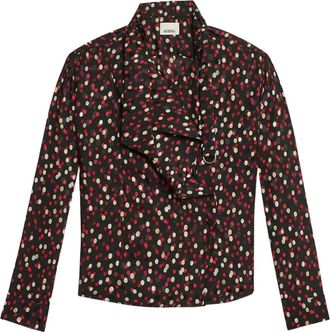 Isabel Marant Dames, Blouses & Shirts, Zwart, Maat: M Zijde