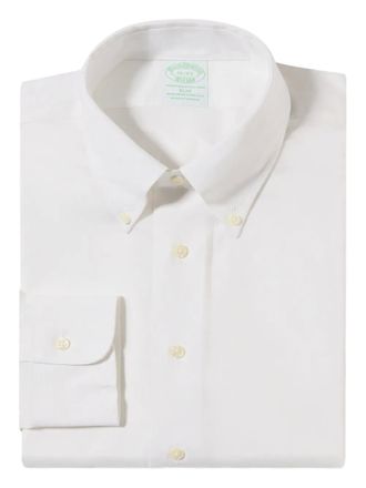 Brooks Brothers button-fastening shirt - White