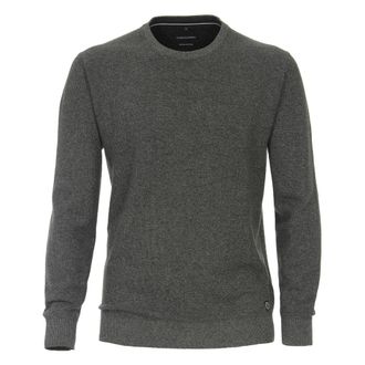 Venti Heren, Truien, Grijs, Maat: L