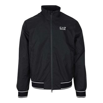 Emporio Armani Bomber Jackets, male, Black, Size: 2XL Giubbotto