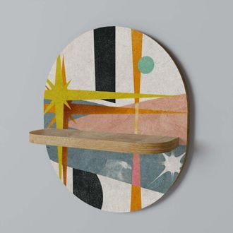 OEM Estante Ovalado Vibras Interestelares