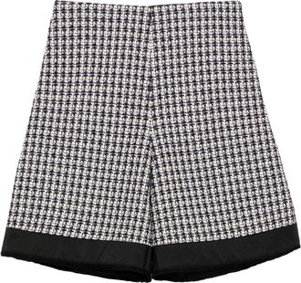 Moncler Shorts in tweed - Bianco