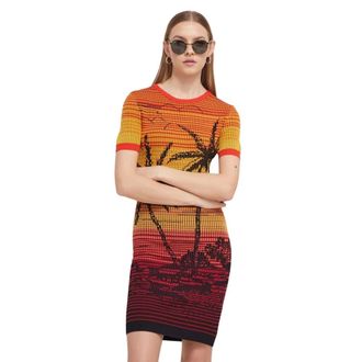 Desigual Vestido Bipalmeri - Dresses - Mujer - Multicolor - L