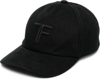 Tom Ford Caps Nero-Uomo