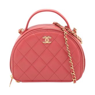 Chanel Pre-owned Top Handle Vanity Case - Dames - Pre-owned - Rood - Maat: ONE Size