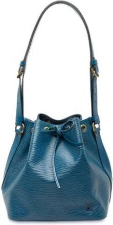 Louis Vuitton Pre-owned Bucket Bags, female, Blue, Size: ONE SIZE Pre-owned Bucket Bag