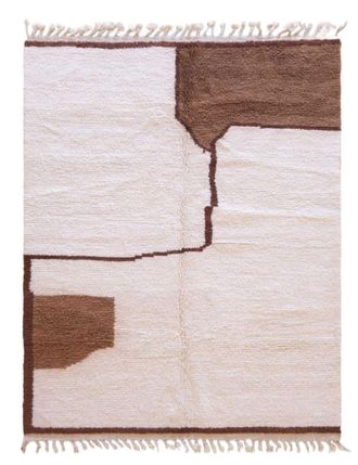 AFK Living Alfombra bereber sencilla y moderna 215 x 275 cm