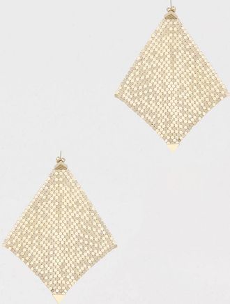 Paco Rabanne Orecchini Rabanne in ottone