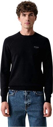 Guess Naito Pullover - Heren - Truien - Blauw - Maat: L Wol