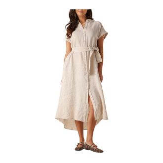 Knit-ted Dames, Jurken, Beige, Maat: S