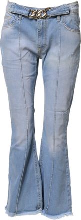 CristinaeEffe Washed High Waist Bootcut Womens Jeans (Pre-Owned)