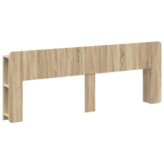 vidaXL Testata Del Letto Rovere Sonoma Legno Ingegnerizzato Vidaxl