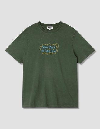 Stan Ray Mens Diner Tee - Green - Size: 38