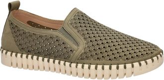 Ilse Jacobsen Tulip 140 - Heren - Platte Schoenen - Groen - 41 EU - Schoenen
