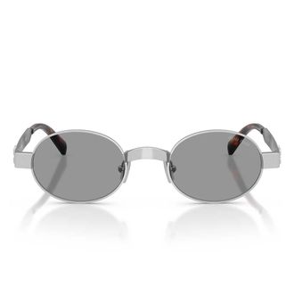 Miu Miu Sunglasses Mub51 S 21 M50 Q Silver/Gray Women
