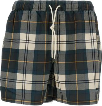 Barbour Tartan Zwemshort - Heren - Strandmode - Veelkleurig - XL - Polyester - Badmode