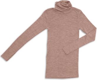 Engel Damen-Rolli L/S Seidenunterw&auml;sche f&uuml;r Damen | braun