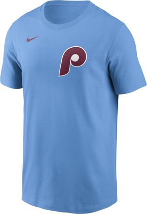 Nike Kyle Schwarber Philadelphia Phillies Nike Mens MLB T-Shirt in Blue | N1994EYPP9-N1L