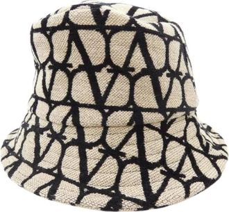 Valentino Pre-owned Accessories, male, Multicolor, Size: ONE SIZE Pre-owned Cotton hats