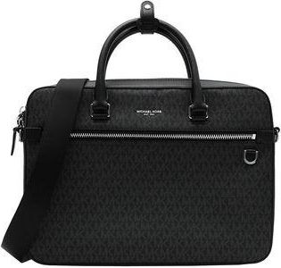 Michael Kors Mens FRONT ZIP BRIEFCASE