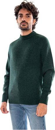 Barbour Maglione Girocollo Newtown - - Knitwear - Uomo - Verde - L