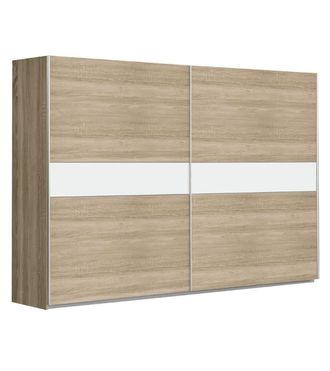 Home Heavenly Armario 2 puertas correderas de 270 cm color roble