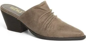 Shushop Nicky Pointed Toe Mule in Taupe Suede at Nordstrom Rack, Size 8.5
