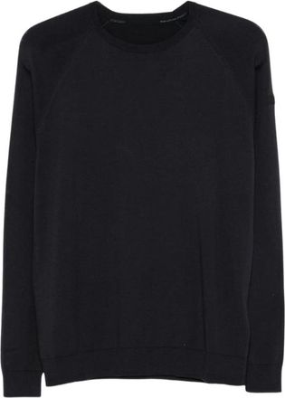 Roberto Ricci Design 26120 60 Gebreide Trui - Heren - Ronde hals truien - Blauw - XL - Polyester - Truien & Vesten