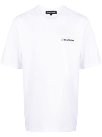 Les Benjamins T-shirt con stampa - Bianco