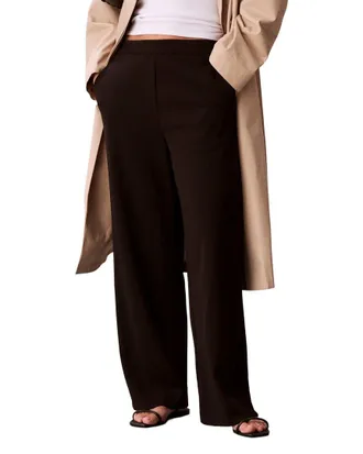 Calvin Klein Stretch Crepe Travel Pant