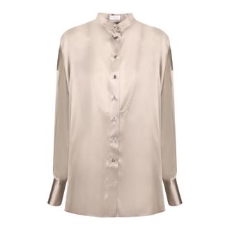 Brunello Cucinelli Mujer, Blusas y Camisas, Beige, Talla: M