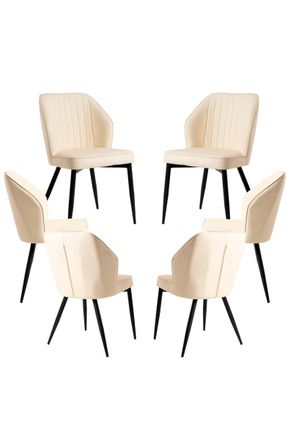 Regalos Miguel Packs Sillas Comedor - Pack 6 Sillas Wenye - Beige