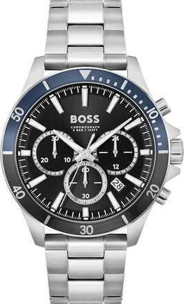 HUGO BOSS Grijze RVS Dress Watch