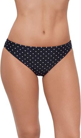 Steve Madden Hipster Bikini Bottoms in Raven Black at Nordstrom, Size X-Small