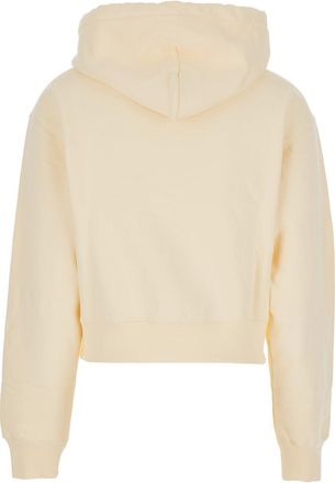 Jacquemus Womens Hoodie Le Gros Grain Beige Cotton Sweatshirts Sweater
