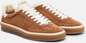 Loro Piana Tennis suede sneakers