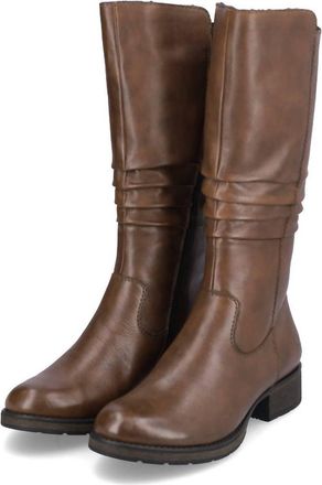 Rieker Womens Faith 63 Boot In Chestnut