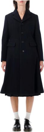Comme Des Gar&ccedil;ons Cappotto Lungo - - Coats - Donna - Blu - S