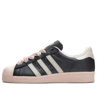 adidas (WMNS) adidas Superstar 82 Black Pink Ribbon Laces ID1423