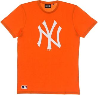 New Era Uomo, Top, Arancione, M, new